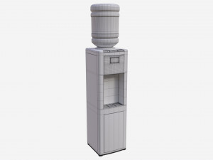 Top Load Water Dispenser 02 3D 모델