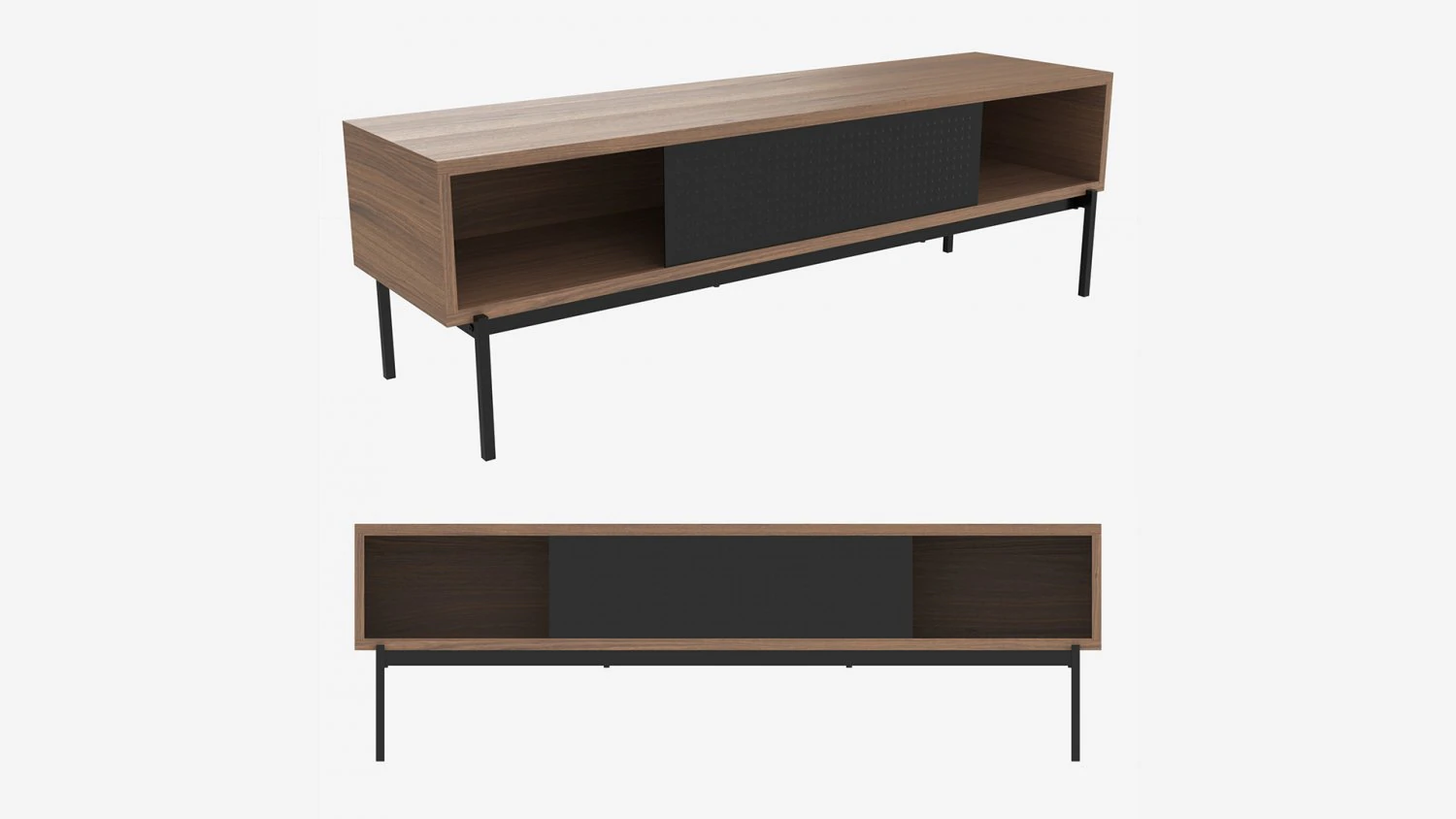 TV table Angus 3D Model .c4d .max .obj .3ds .fbx .stl .blend 