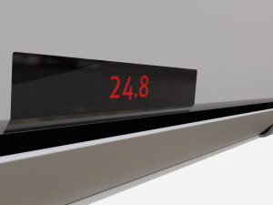 Wall mounted conditioner 3D-Modell