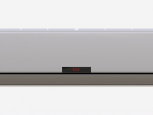 Wall mounted conditioner 3D-Modell