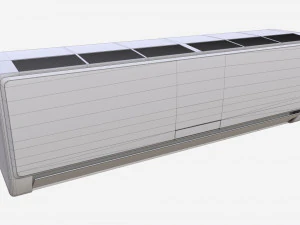 Wall mounted conditioner 3D Model