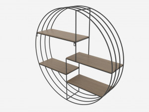 Wall Shelf Darkenberd 3D 모델