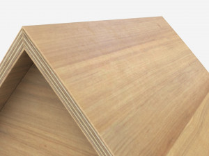 Wooden Birdhouse 3D Model