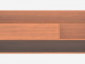 Wooden Desk Organizer 01 3D Model