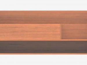 Wooden Desk Organizer 01 3D Model