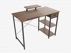 Mesa de dibujo inclinable ajustable Modelo 3D