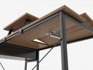 Adjustable Tiltable Drawing Table 3D Model