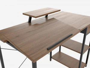 Adjustable Tiltable Drawing Table 3D Model