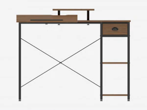Adjustable Tiltable Drawing Table 3D Model