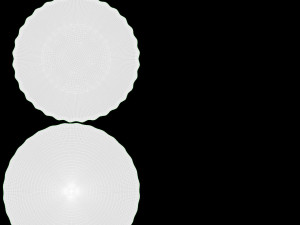 Apple Pie French with Plate 02 3D Model
