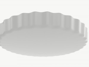 Apple Pie with Plate 01 Modèle 3D