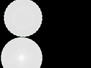 Apple Pie with Plate 01 3D Model