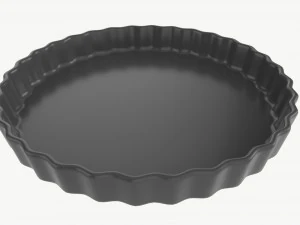 Apple Pie with Plate 02 3D Model