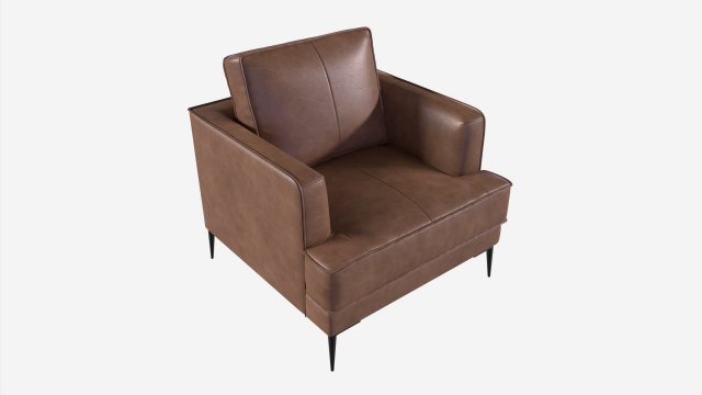 Armchair LEO 3D 模型 .c4d .max .obj .3ds .fbx .stl .blend 