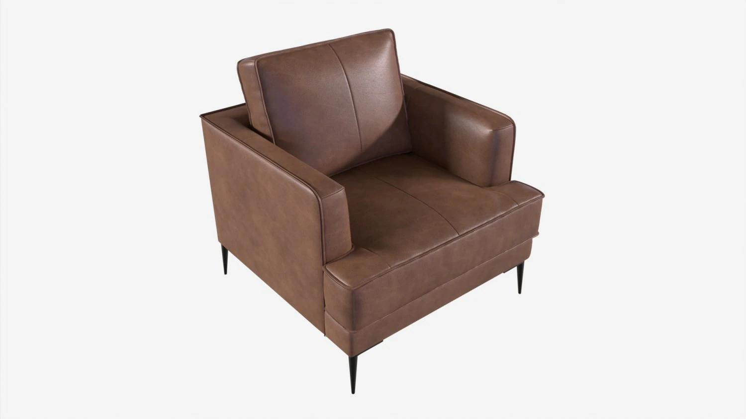 Armchair LEO 3D Model .c4d .max .obj .3ds .fbx .stl .blend