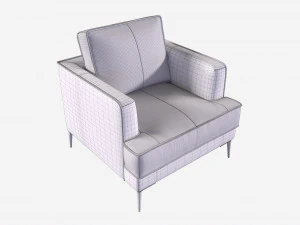 Armchair LEO 3D Model
