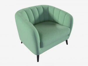 Fauteuil Melodie 3D Model