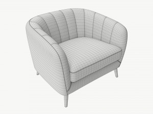 Armchair Melody 3D 모델