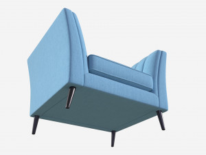 Armchair Piano Modello 3D
