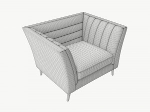 Armchair Piano Modello 3D
