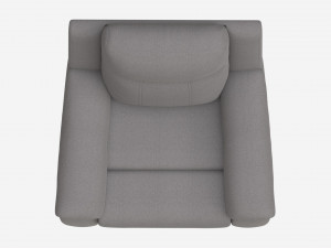 Armchair recliner Milo Model 3D