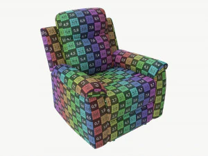 Armchair recliner Milo 3D Model