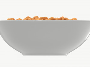 Bowl of Honey Cheerios 3D-Modell
