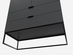 Chest of drawers KOBE Modèle 3D
