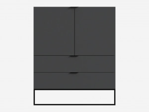 Chest of drawers KOBE Modèle 3D