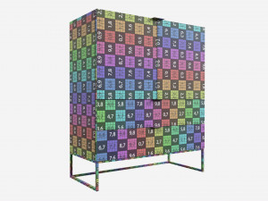 Chest of drawers KOBE Modèle 3D