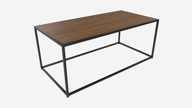 Coffee table Seaford rectangle 3D-Modell .c4d .max .obj .3ds .fbx .stl .blend 