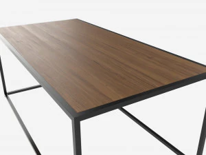 Coffee table Seaford rectangle 3D Model