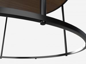 Coffee table Seaford round 3D Модель