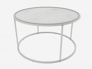 Coffee table Seaford round 3D Модель