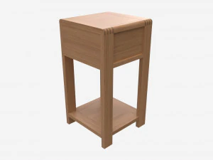 Table d'appoint compacte Ercol Bosco Modèle 3D
