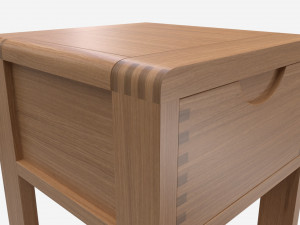 Compact Side Table Ercol Bosco 3D Model
