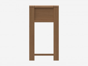 Compact Side Table Ercol Bosco 3D Model