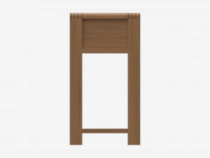 Table d'appoint compacte Ercol Bosco Modèle 3D