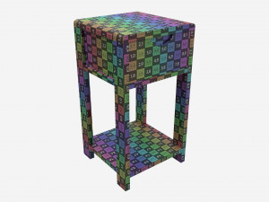 Compact Side Table Ercol Bosco 3D Model