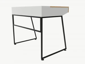 Desk Study 3D Model