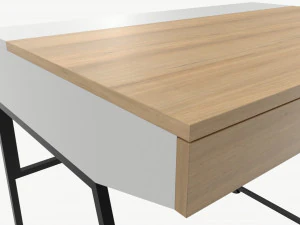 Desk Study 3D Model