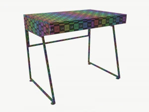 Desk Study 3D Model