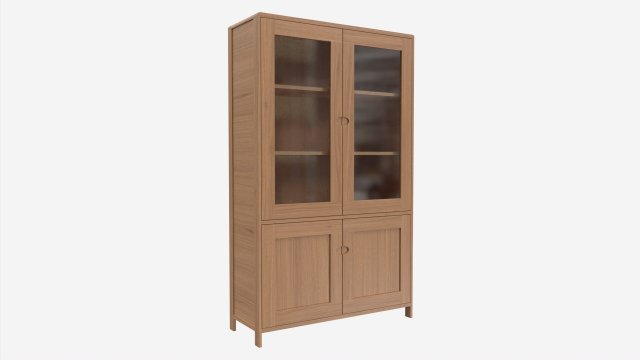 Display Cabinet Ercol Bosco 3D Model .c4d .max .obj .3ds .fbx .stl .blend 