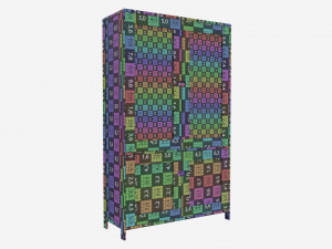Display Cabinet Ercol Bosco 3D Model
