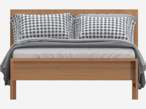 Double Bed Ercol Bosco Model 3D