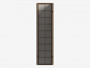 Folding screen Oriental 3D Model