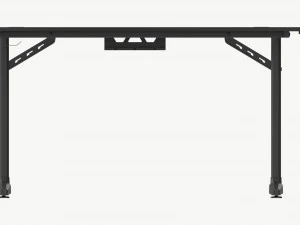Gaming Computer Desk 60-Inch 3D Model