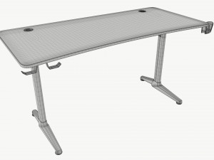Gaming Computer Desk 60-Inch Model 3D