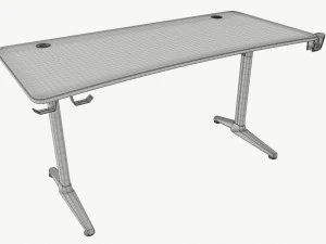 Gaming Computer Desk 60-Inch 3D Model