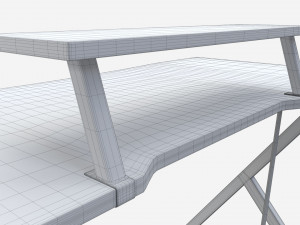 Gaming Home Computer Table Desk Modelo 3D